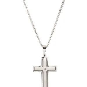 U.S POLO ASSN κολιέ από ανοξείδωτο ατσάλι Silver JW6018NK