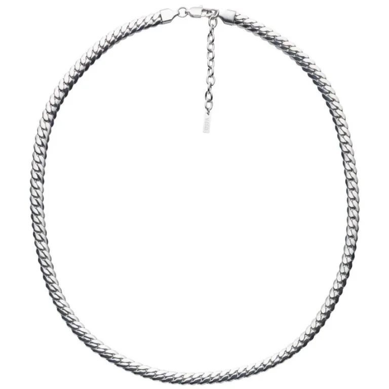 U.S POLO ASSN κολιέ από ανοξείδωτο ατσάλι Silver JW6033NK