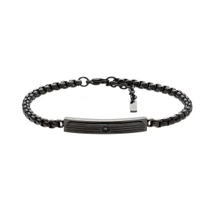 U.S POLO ASSN βραχιόλι από ανοξείδωτο ατσάλι Black JW9316BR