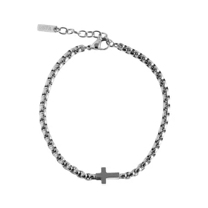 U.S POLO ASSN βραχιόλι από ανοξείδωτο ατσάλι Silver JW9304BR