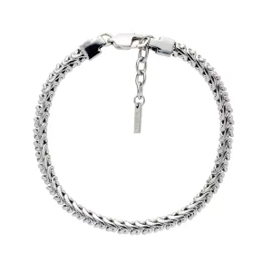 U.S POLO ASSN βραχιόλι από ανοξείδωτο ατσάλι Silver JW9329BR